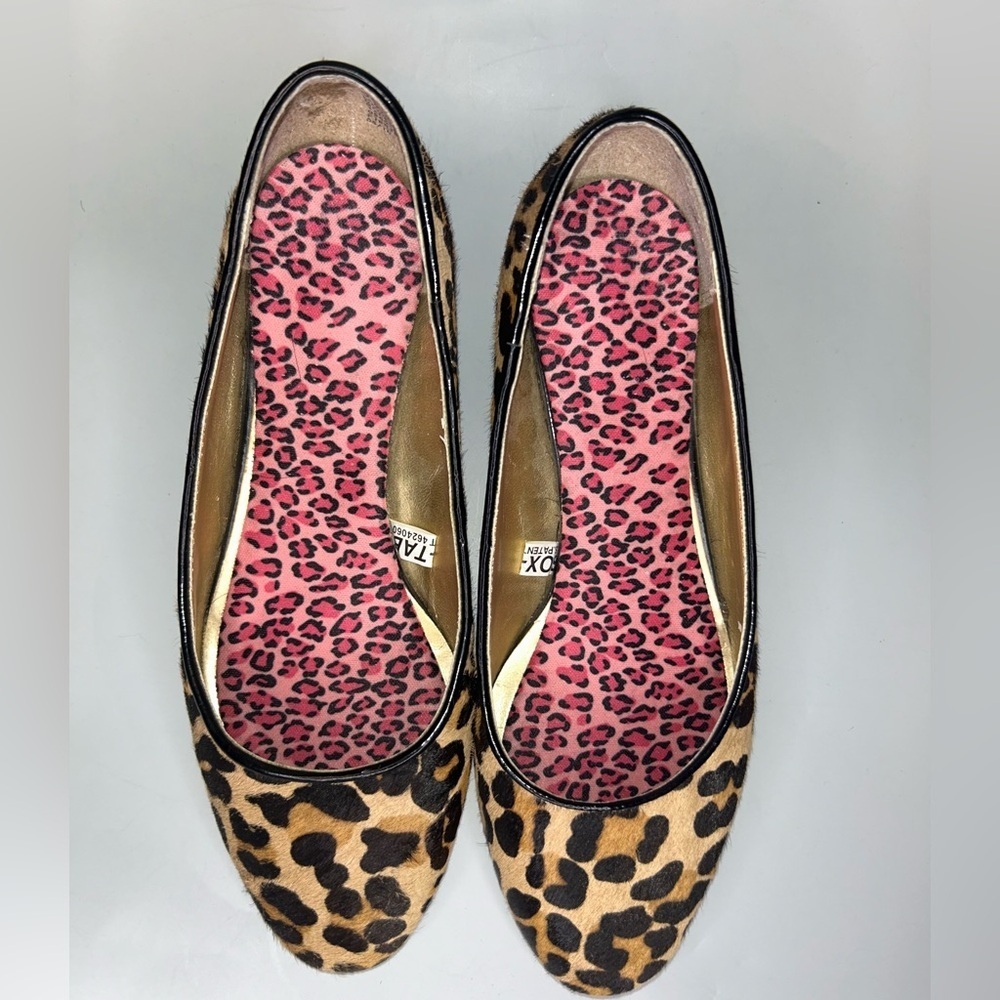 Euc target leopard wedge flat shoe - Picture 2 of 7